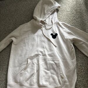 H&M Cream Hoodie with Disney Logo